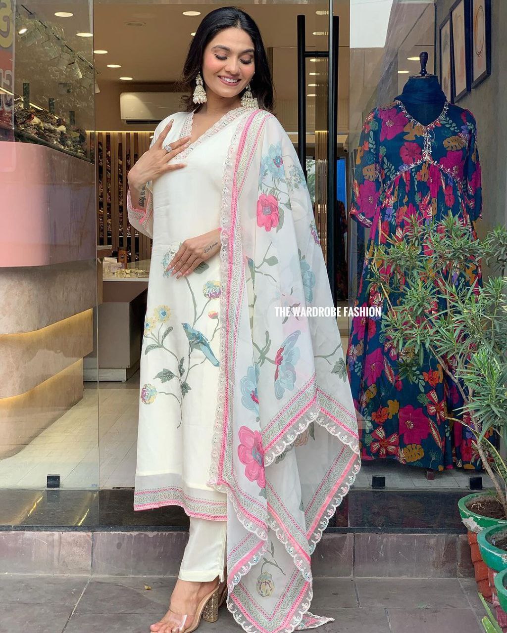 NEW ORGENZA SUIT SET