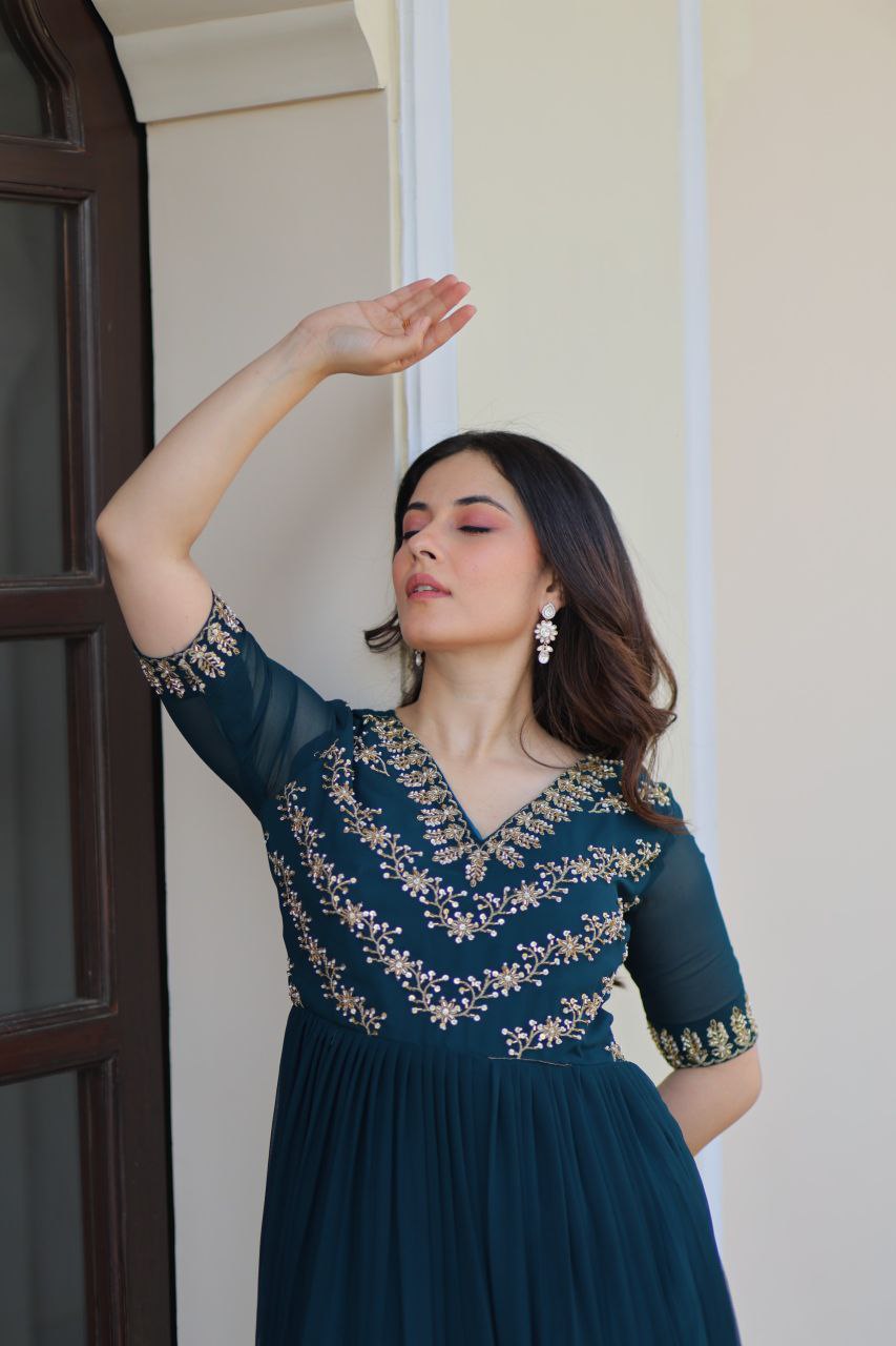 PREMIUM READYMADE DESIGNER BEAUTIFULL GOWN