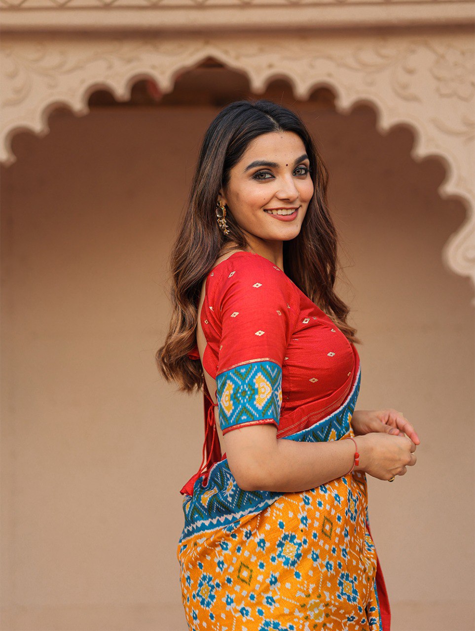 most ethereal designs that detailed patola print