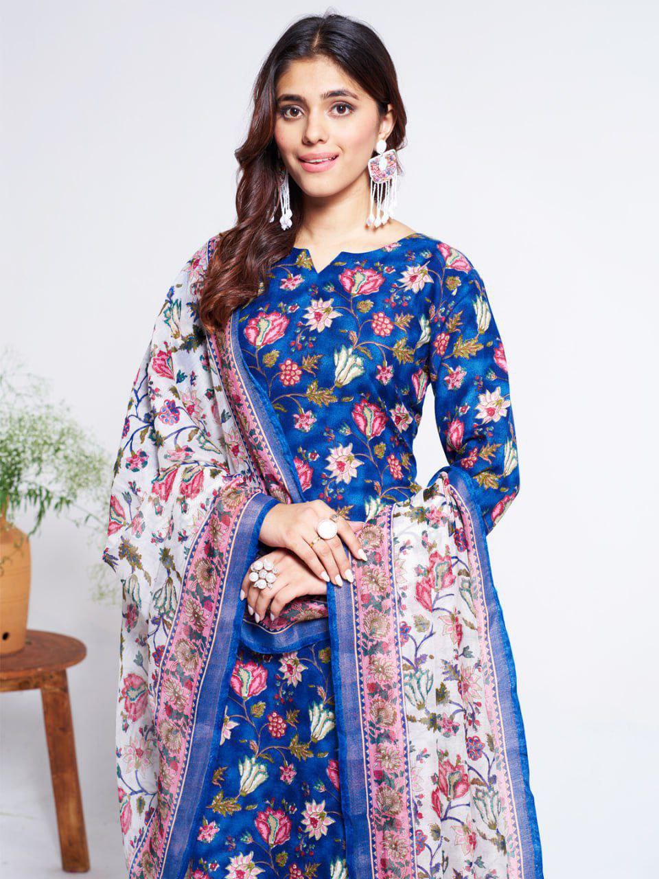 Cotton Blend Print kurti