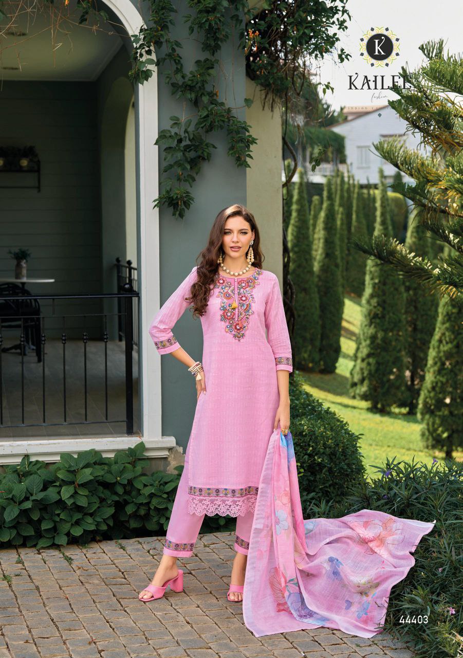 Elegant Pink Viscose 3-Piece Suit with Sequins