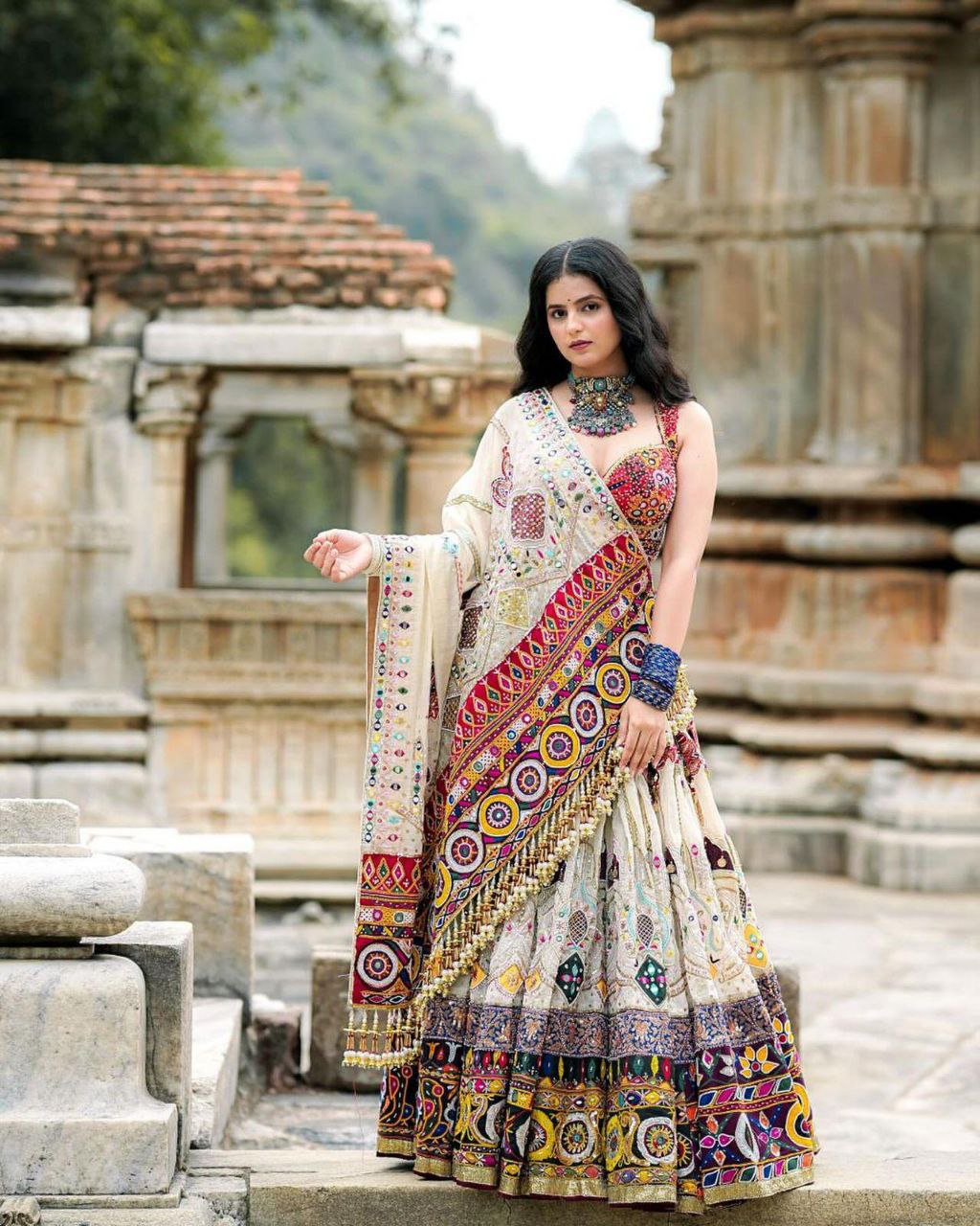 Premium Muslin Cotton Digital Print Lehenga Choli for Women