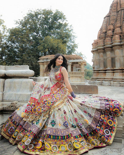 Premium Muslin Cotton Digital Print Lehenga Choli for Women