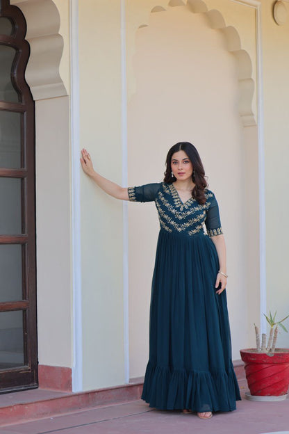 PREMIUM READYMADE DESIGNER BEAUTIFULL GOWN
