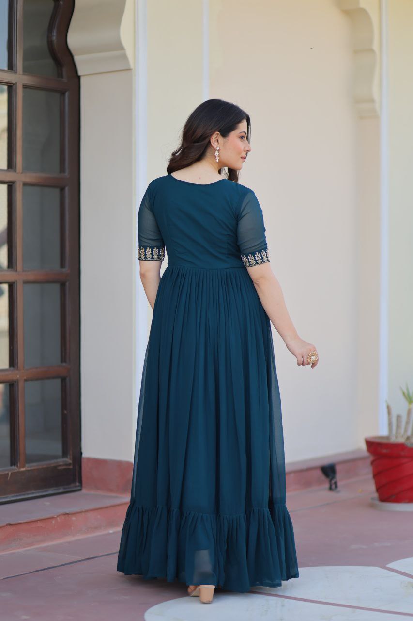 PREMIUM READYMADE DESIGNER BEAUTIFULL GOWN