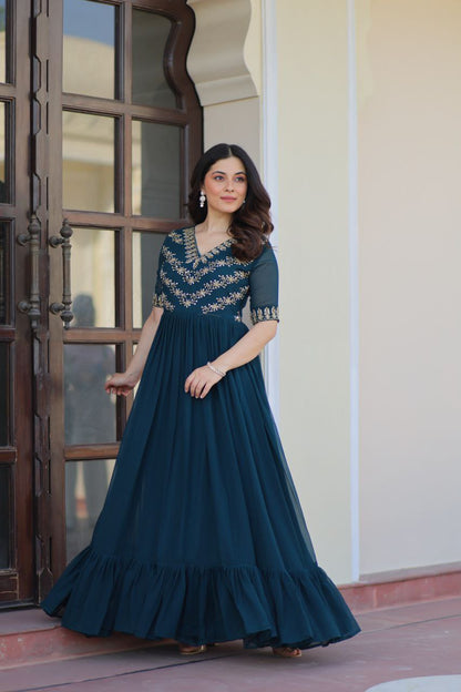 PREMIUM READYMADE DESIGNER BEAUTIFULL GOWN