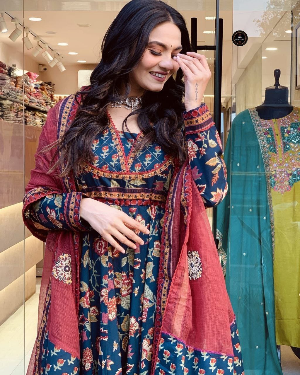 GHUMMAR - ROYAL MULTICOLOUR FESTIVAL 3 PIECE COLLECTION