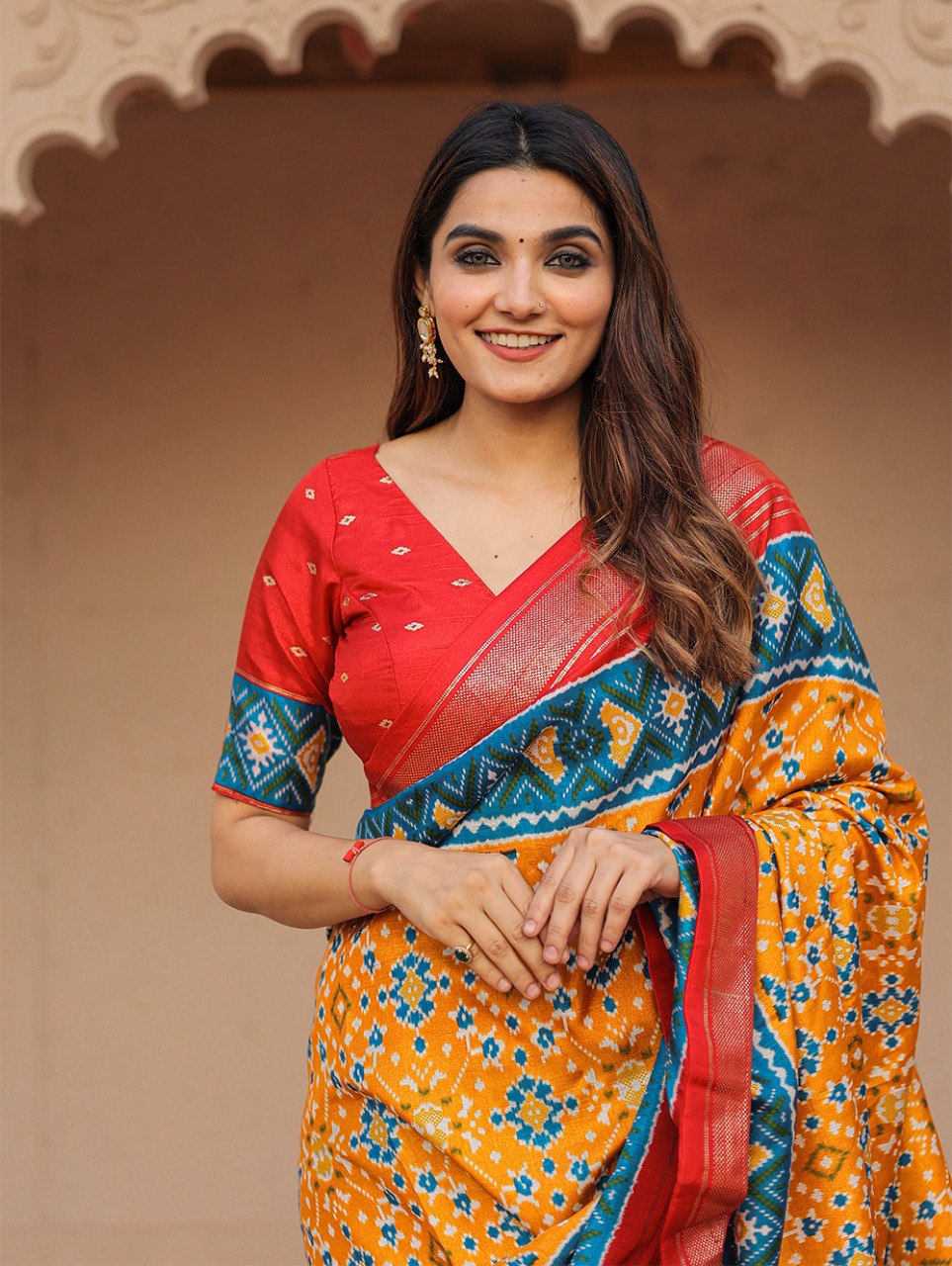 most ethereal designs that detailed patola print