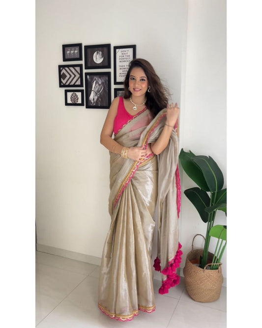 GOLDEN SOFT SAREE