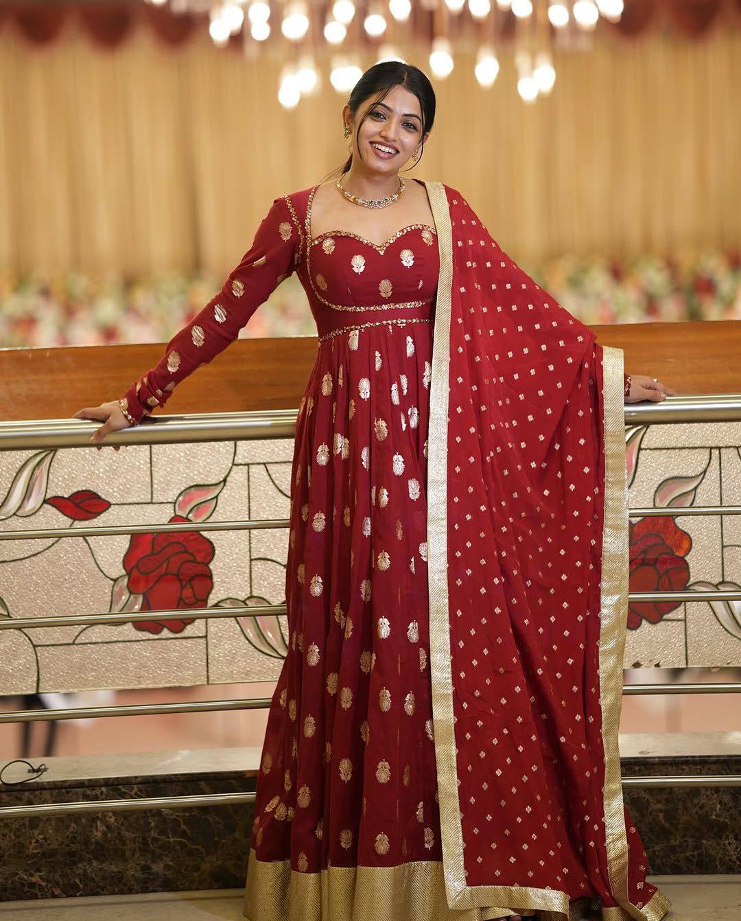 ENHANCE THE BEAUTY OF YOUR WARDROBE WITH THIS NEWLY LAUNCHED ANARKALI GOWN